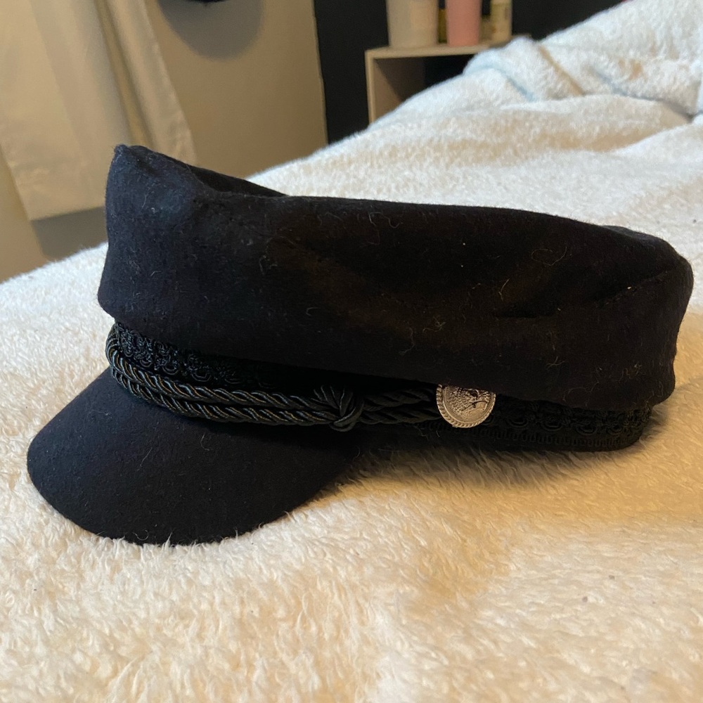 Black Baker Boy hat